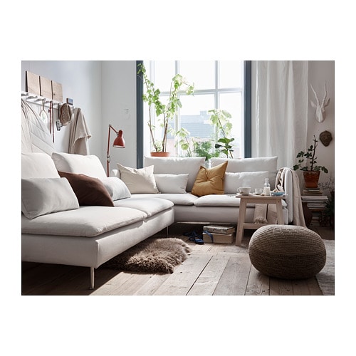IKEA イケア プーフ ベージュ 33x45cm z70385315 SANDARED 
