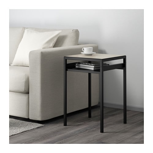 Clair Kobe Ikea Ikea Nyboda Side Table Reversible Table Top Black