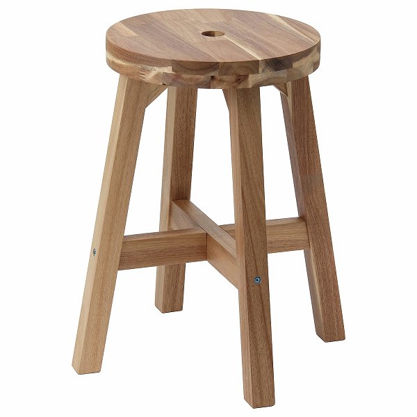 楽天市場】IKEA イケア バースツール ブラック 黒 63-74cm