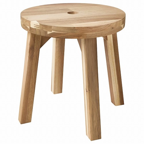 楽天市場】IKEA イケア スツール アカシア材 45cm n00305478