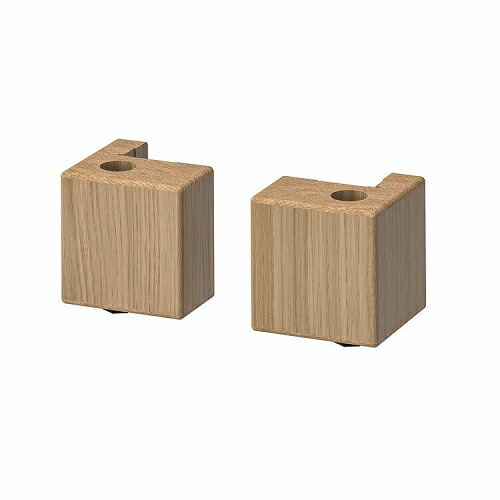 IKEA イケア 後脚 オーク 8cm m80503530 VEDHAMN ヴェードハムン インテリア 収納家具用部品 パーツ おしゃれ シンプル 北欧 かわいい｜株式会社クレール 8,732円