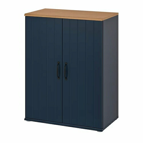 IKEA イケア キャビネット 扉付 ブラックブルー 70x90cm m10520359 SKRUVBY スクルーヴビー インテリア 収納家具 おしゃれ シンプル 北欧 かわいい|株式会社クレール