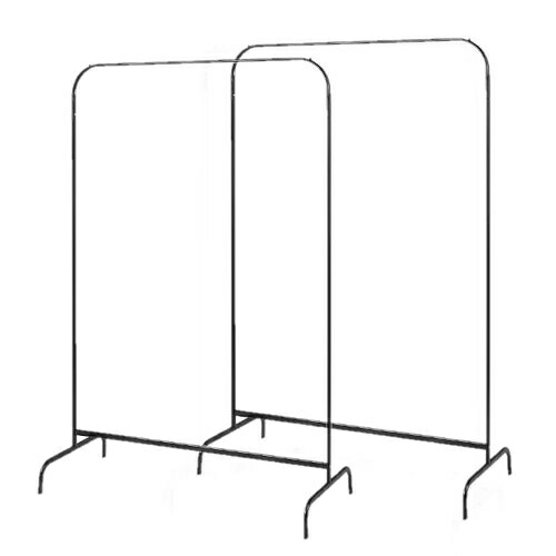 【美品】IKEA TURBO トゥルボー　ハンガーラック, 室内/屋外用 TURBO トゥルボー 洋服ラック, ブラック 室内/屋外用, ブラック
