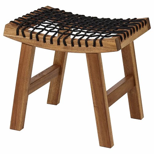 IKEA イケア スツール 屋外用 ライトブラウンステイン 48x35x43cm m00411426 STACKHOLMEN スタックホルメン 屋外家具 ガーデン エクステリア ガーデンファニチャー チェア 椅子 おしゃれ シンプル 北欧 かわいい