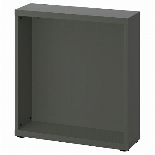 IKEA イケア フレーム ダークグレー 60x20x64cm m30538594 BESTA ベストー おしゃれ シンプル 北欧 かわいい