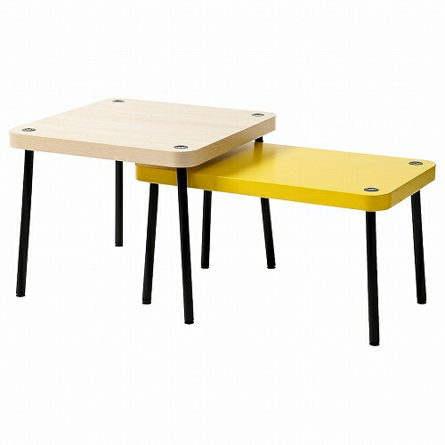 IKEA KRAGSTA クラーグスタ ネストテーブル2点セット, ブラック KRAGSTA クラーグスタ ネストテーブル2点セット, ブラック - IKEA