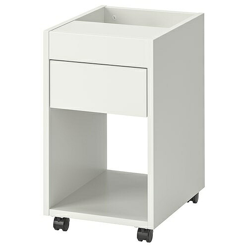 IKEA イケア 引き出しユニット キャスター付き ホワイト 67×66cm IKEA イケア 引き出しユニット（引き出し×3） キャスター付き