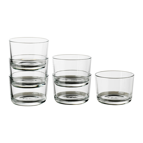 【楽天市場】IKEA イケア グラス コップ クリアガラス 180ml 6ピースセット 90278357 IKEA 365+ キッチン用品