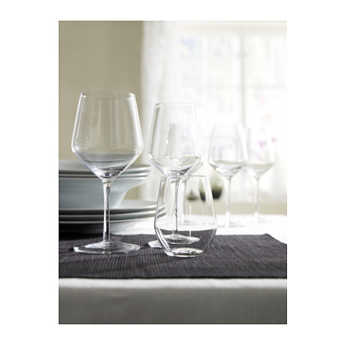 Clair Kobe Ikea Ikea Ivrig Red Wine Glass Clear Glass D50258318