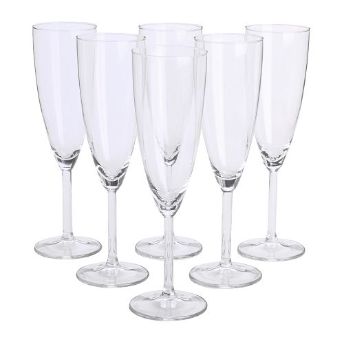 【非売品/超希少】クリュッグ　新品シャンパングラス　6脚セット Amazon | FAWLES クリスタルクーペグラス 6個セット 7オンス
