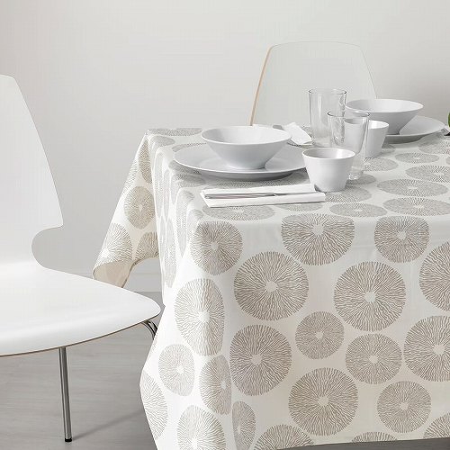 IKEA イケア テーブルクロス ベージュ 145x240cm m30519699
