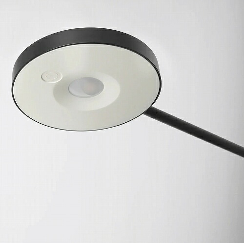 あす楽】IKEA イケア LEDフロアランプ ダークグレー 電球色 z70346611 