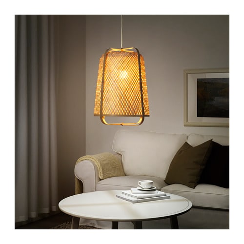 IKEA イケア ペンダントランプ 竹 n20407131 KNIXHULT クニクスフルト