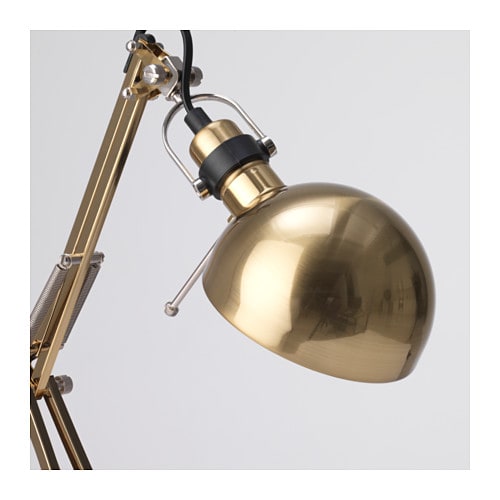 その他 IKEYA IKEA イケア ワークランプ 黄銅色 z60403522 FORSA フォルソー