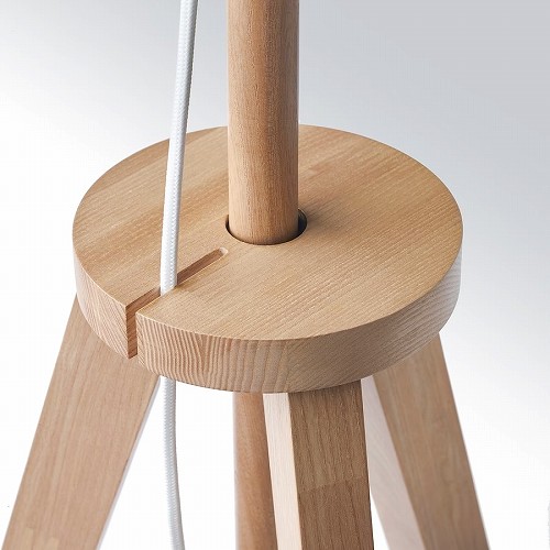 IKEA イケア フロアランプ アッシュ ホワイト m00405053 LAUTERS
