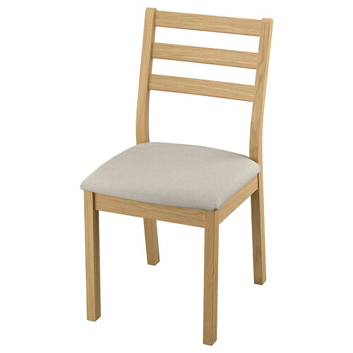 IKEA イケア チェア オーク調/フリードトゥナ ライトベージュ m30594033 TONSTAD トンスタード インテリア 寝具 収納 イス チェア スツール おしゃれ シンプル 北欧 かわいい|株式会社クレール