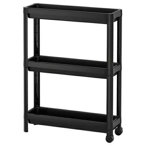 未使用　新品　IKEA ロースコグワゴン ダークブラウン 楽天市場】IKEA イケア ワゴン キッチンワゴン RASKOG