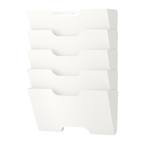 【新品未使用】IKEA 新聞書類ラック　KVISSLE クヴィッスレ　クビッスレ IKEA イケア ウォール 新聞ラック ホワイト 白 40198018 KVISSLE