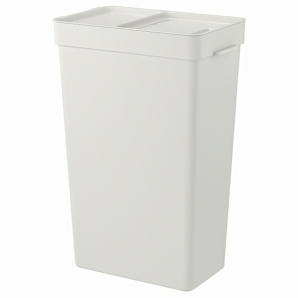 楽天市場 Ikea イケア Filur フィルール ふた付き容器 ゴミ箱 ホワイト 白 42 L Z 株式会社クレール
