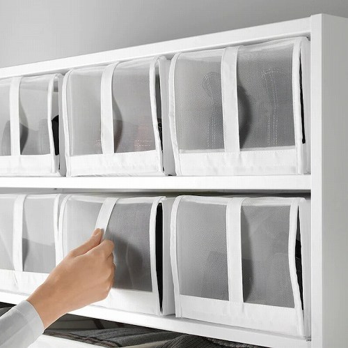 楽天市場 Ikea イケア Skubb スクッブ シューズボックス ホワイト 白 幅22 奥行き34 高さ16 Cm 株式会社クレール