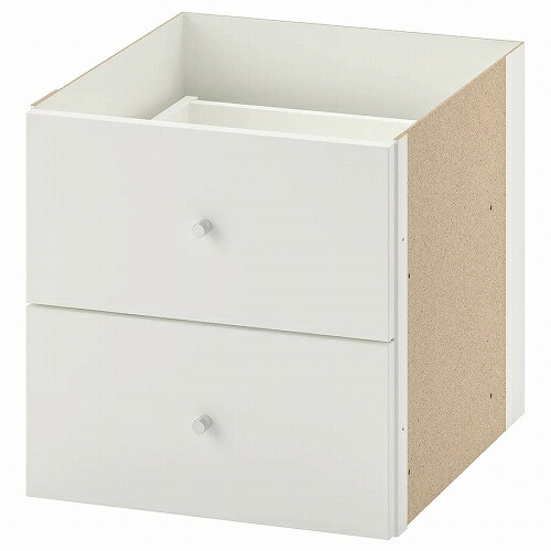イケア　カラックス　引き出し　インサート　2セット 楽天市場】IKEA イケア インサート 引き出し2段 ハイグロス