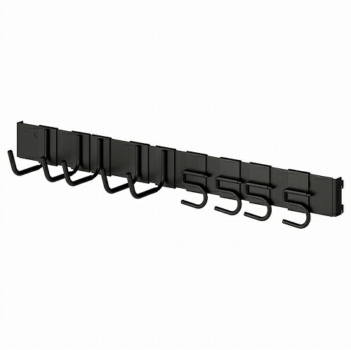 IKEA イケア フック付きレール ブラック m60570417 BROR ブロール 日用品雑貨 文房具 手芸 生活雑貨 収納用品 その他 おしゃれ シンプル 北欧 かわいい