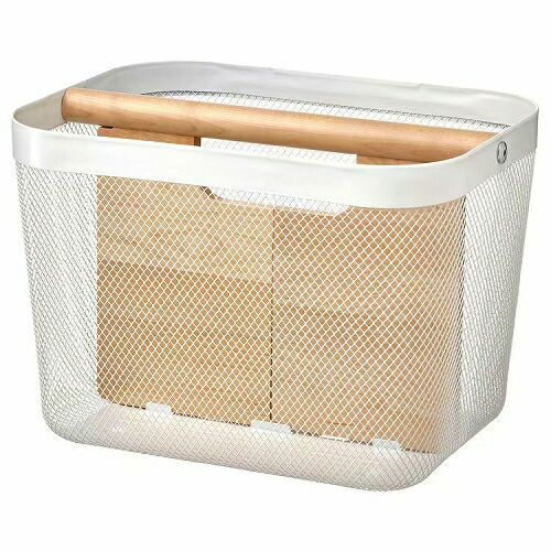 IKEA - 【新品】IKEA イケア バスケット かご6個（ホワイト）リーサトルプ IKEA イケア バスケット かご ホワイト 白 25x26x18cm n60480544
