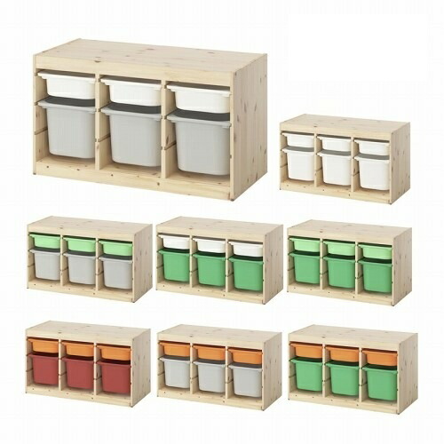 IKEA トロファスト パイン材 ２つセット 楽天市場】【新商品 セット】IKEA イケア 収納コンビネーション