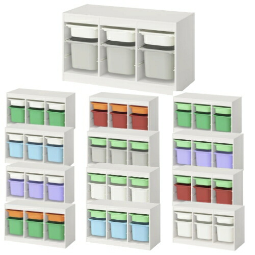 楽天市場】【IKEA / イケア】 TROFAST トロファスト 選べるボックス