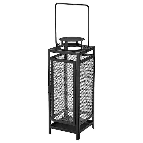楽天市場】IKEA イケア ブロックキャンドル用ランタン 室内 屋外用