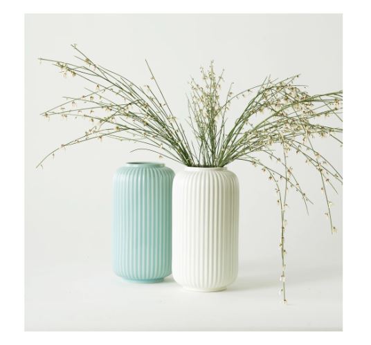 IKEA イケア　フラワーベース　ウェーブ　Skamt 4個セット SOCKERÄRT ソッケルエールト 花瓶/ピッチャー, ホワイト, 22 cm