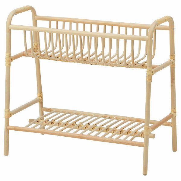 IKEA イケア プラントスタンド 籐 高さ60cm n90455374 BUSKBO 