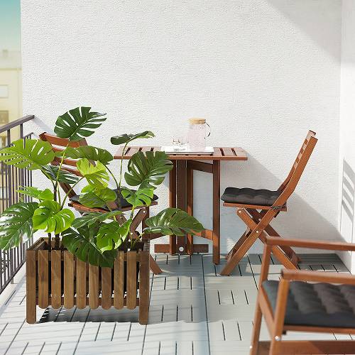 モンステラ IKEA イケア 人工観葉植物 7号 室内 屋外用 モンステラ 19x90cm