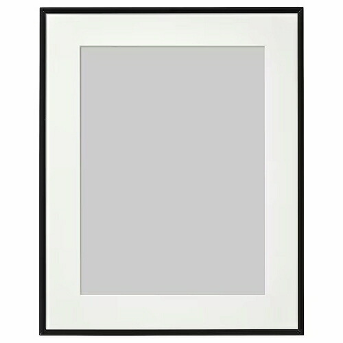 IKEA イケア フレーム ブラック 40x50cm m00314307 LOMVIKEN