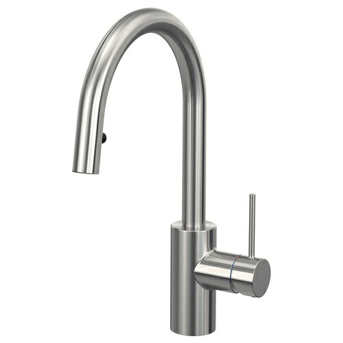 IKEA イケア キッチン混合栓 引き出し式 ステンレスカラー m10610623 SALLSJON サルショーン