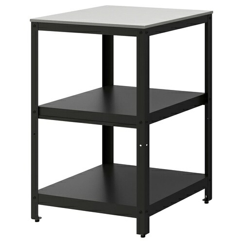 IKEA イケア オープンキッチンユニット ブラック/ステンレススチール 屋外用 61x61cm big20598791 GRILLSKAR グリルシェール|株式会社クレール