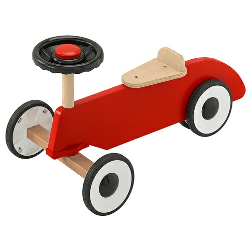 IKEA イケア 乗用おもちゃの車 レッド m60602357 FALTHARE フェルトハレ