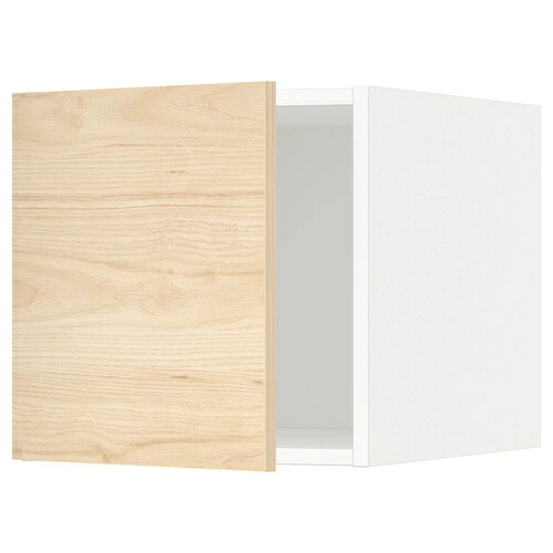 IKEA イケア トップキャビネット ホワイト/アスケルスンド ライトアッシュ調 40x 60x40cm s79447960 METOD メトード｜株式会社クレール