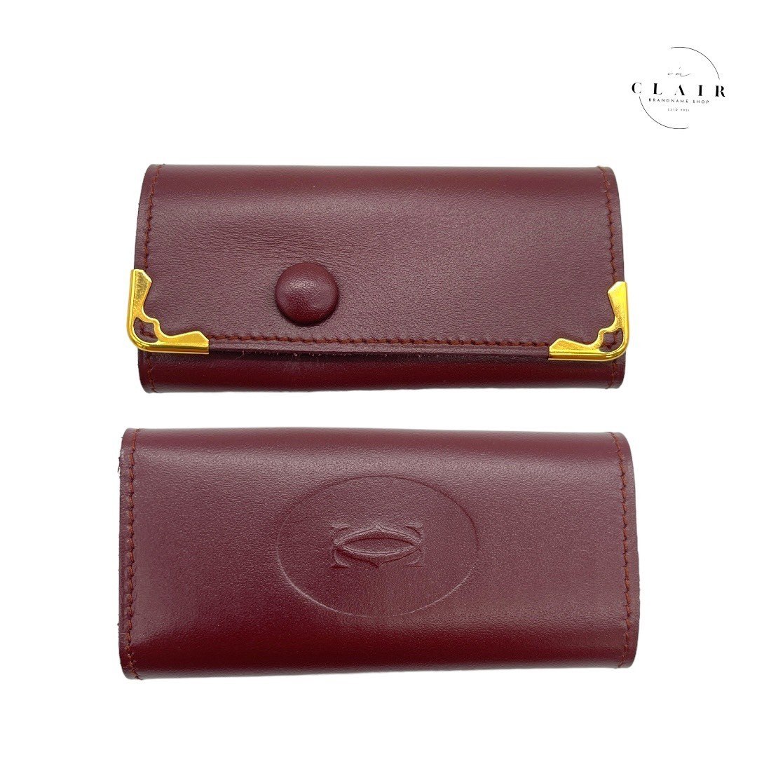 楽天市場】Cartier KEY CASEカルティエ 6連キーケース型押しカーフ