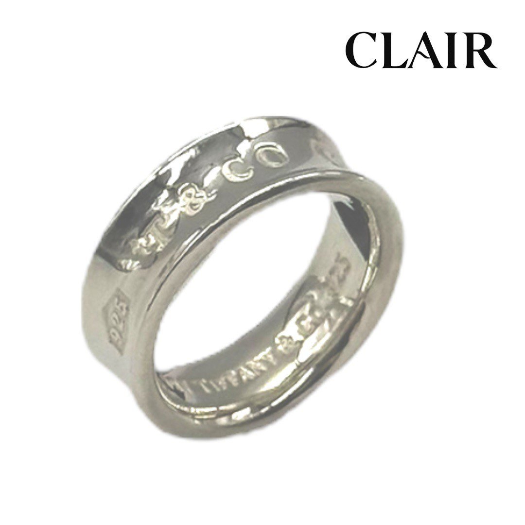 楽天市場】ティファニー チタン 1837 リング 9号 シルバー925 TI