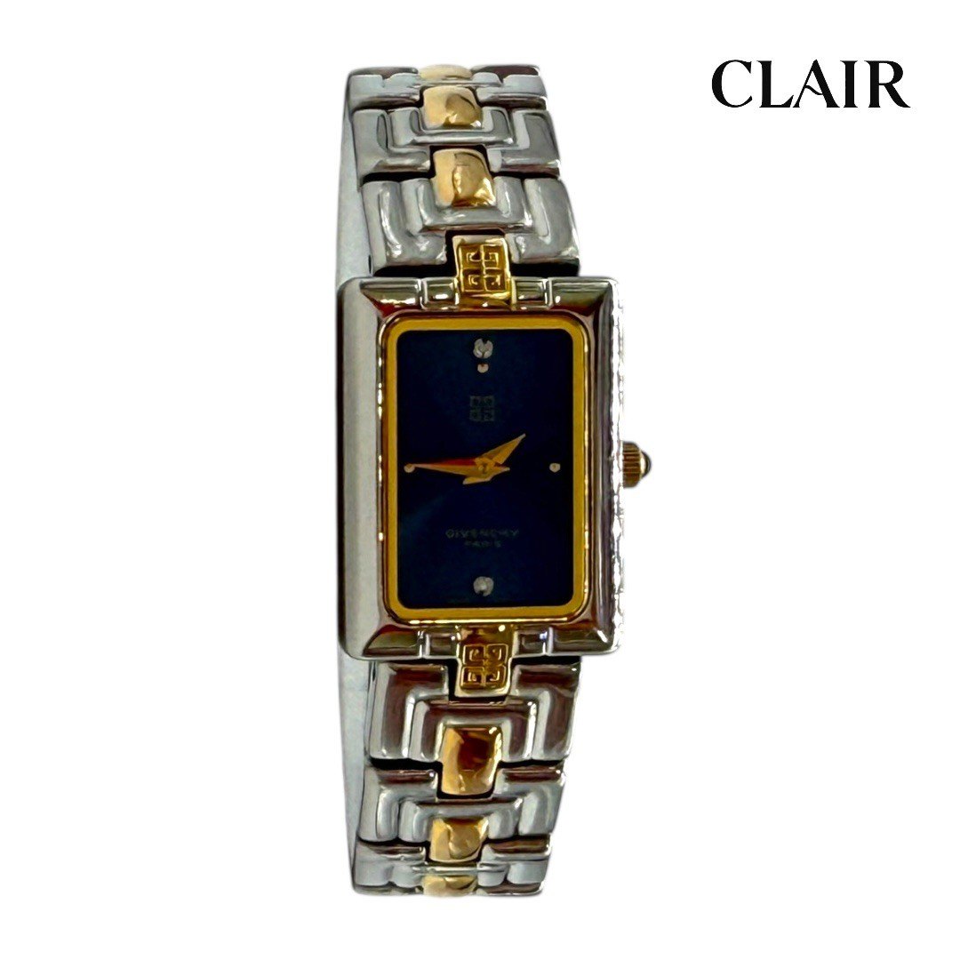 専用69【美品】GIVENCHY スクエア レディース 時計 ネイビー ゴールド 専用69【美品】GIVENCHY スクエア レディース 時計 ネイビー ゴールド