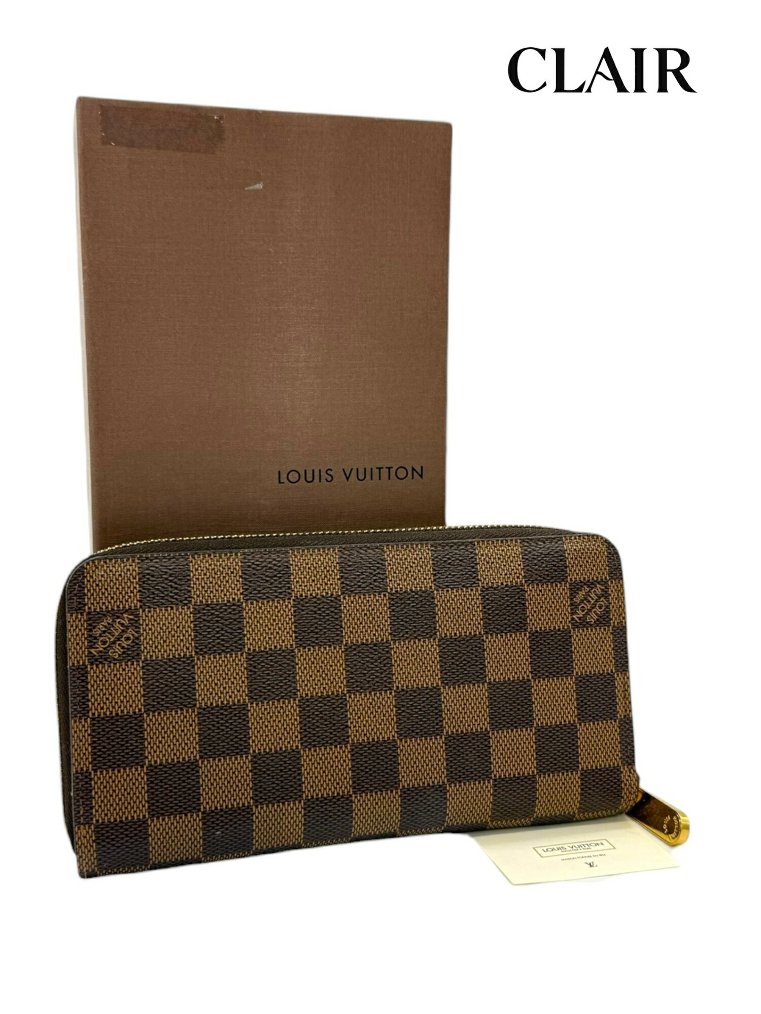 ルイヴィトン ダミエ ジッピーウォレット 長財布 N60015 小物 王道 楽天市場】【財布】LOUIS VUITTON ルイ ヴィトン ダミエ ジッピー