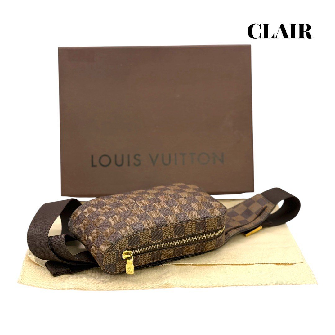 【美品】ルイヴィトン LOUIS VUITTON ダミエ ジェロニモス N51994