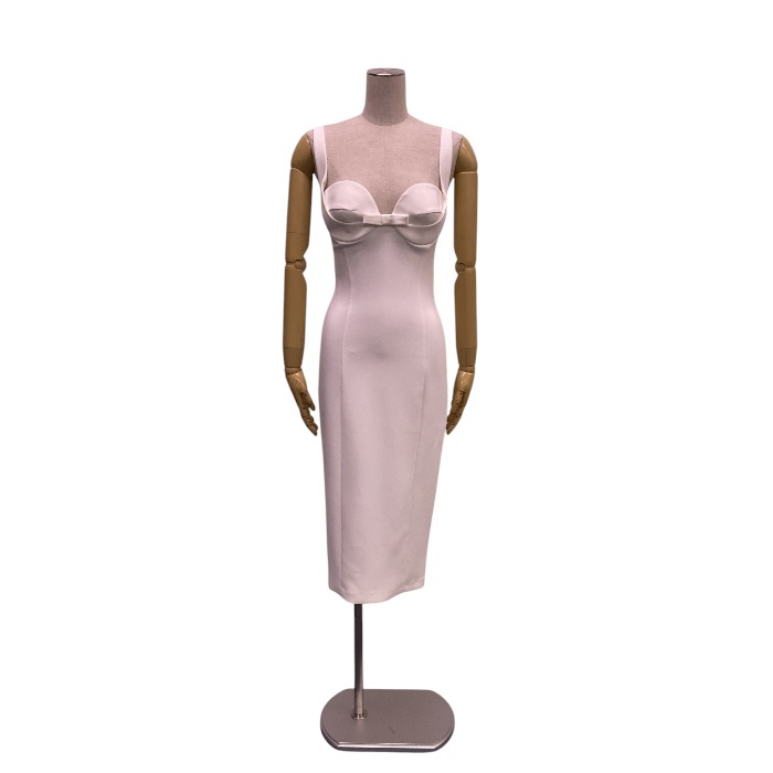 【正規代理店取扱商品】新品80%OFFELISABETTA FRANCHI ビスチェワンピース 洗練されたデザインと快適な着心地 タイトなシルエット 伸縮性のある素材 胸元のリボンデザイン 立体的なライン 特別なイベント|CLANTE OUTLET店