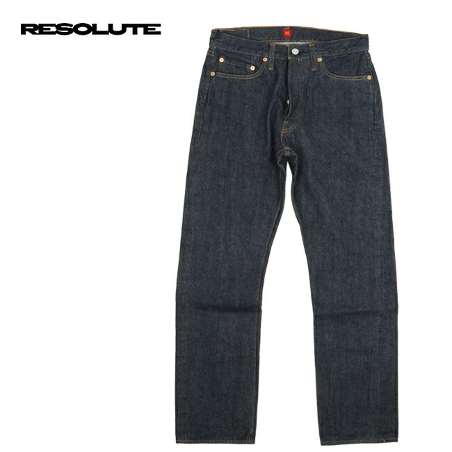 ★【交換送料無料】RESOLUTE リゾルト 710 W36.38.40 ワンウォッシュ【アウトドア/パンツ/デニム/ジーパン/ジーンズ/メンズ】