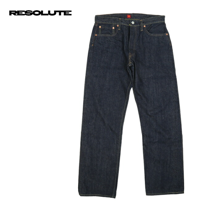 ★【交換送料無料】RESOLUTE リゾルト 711 W26～34 ワンウォッシュ【アウトドア/パンツ/デニム/ジーパン/ジーンズ/メンズ】｜Clapper