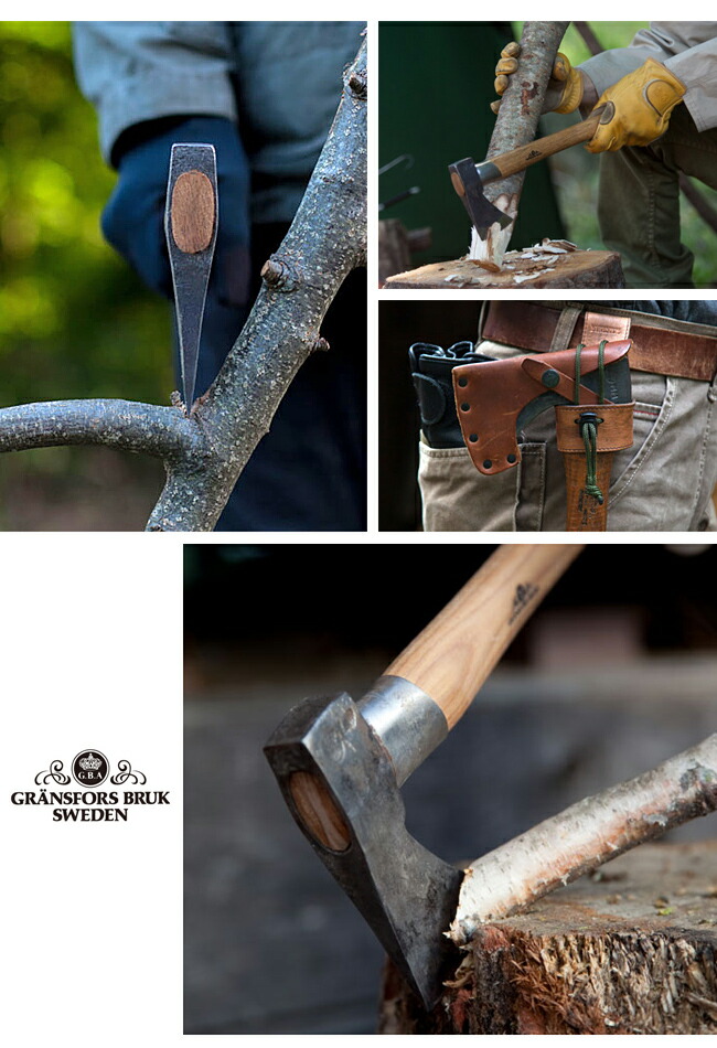 Bruk Zakk ガーデニング 農業 Axe グレンスフォシュ ブルーク Gransfors 425 剪定用具 アウトドアアックス Outdoor Outdoor 斧 焚き火 アウトドア キャンプ Clapper おの Leonardomilan It