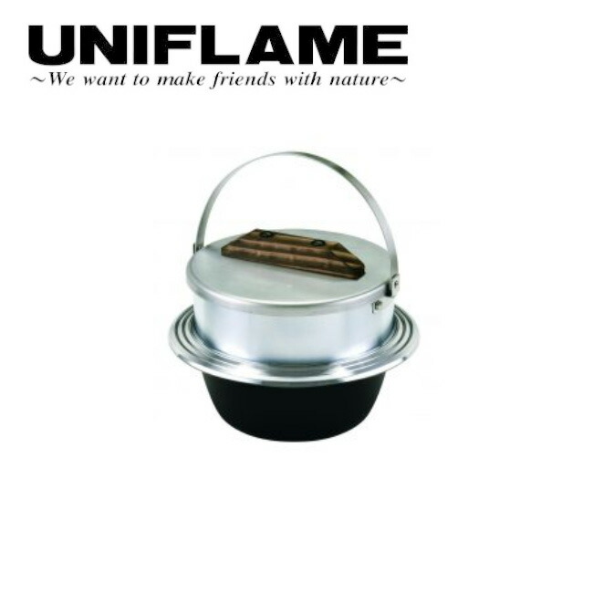 ユニフレーム 羽釜 五合炊き UNIFLAME ユニフレーム キャンプ羽釜 5合炊き : ナチュラム