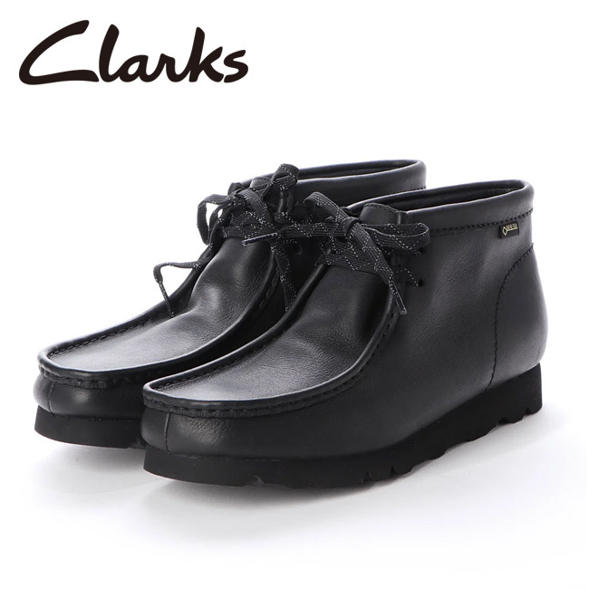 爆安プライス 5 9 5 16お買い物マラソン限定 店舗内買い回りでp最大10倍 Clarks クラークス Wallabeebt Gtx ワラビーブーツ ブラックレザー 靴 アウトドア メンズ ゴアテックス 正規激安 Bralirwa Co Rw