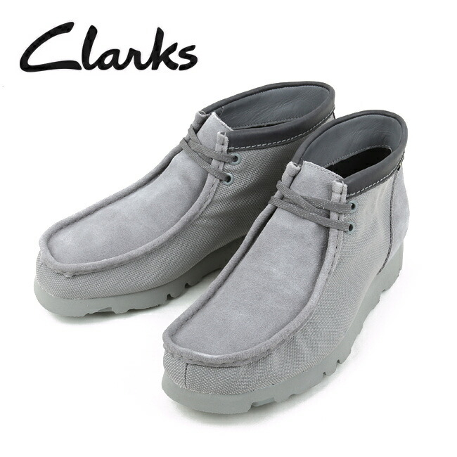 Clarks クラークス Wallabeebt Gtx ワラビーブーツ ライトグレイテキスト 靴 アウトドア メンズ ゴアテックス Odeftg Com